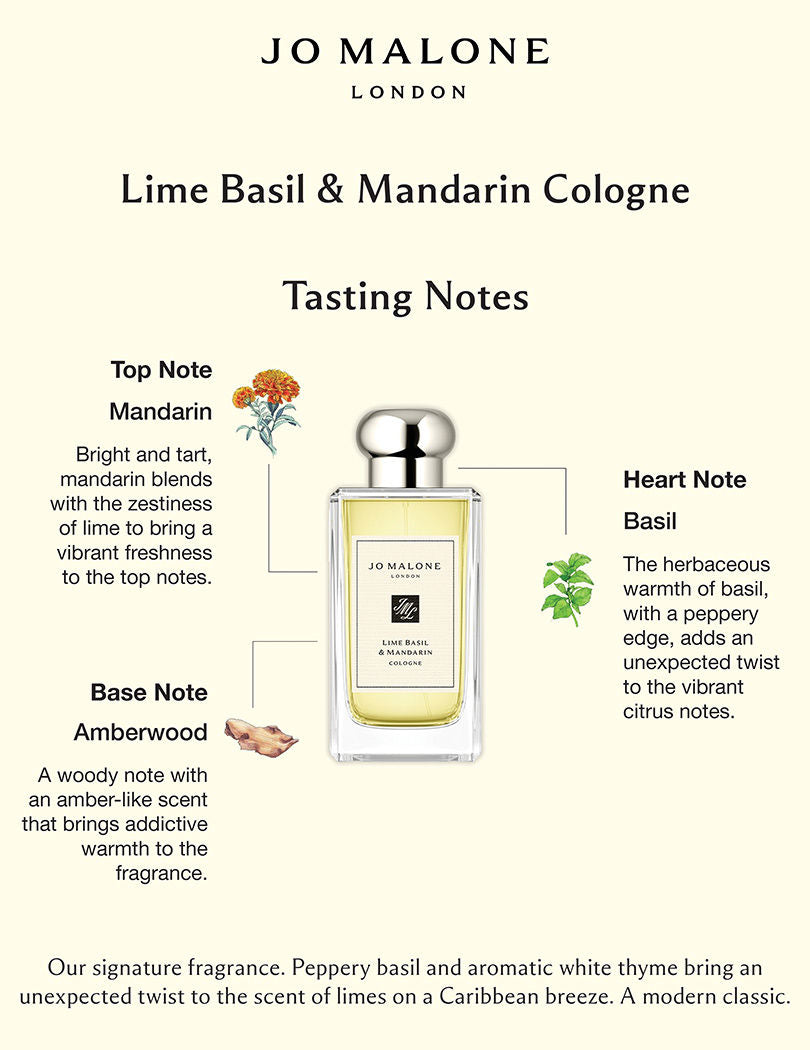 Lime Basil & Mandarin Cologne