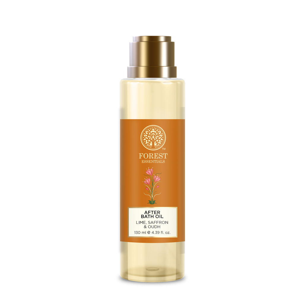 Lime Saffron & Oudh Natural After Bath Oil - 130ml