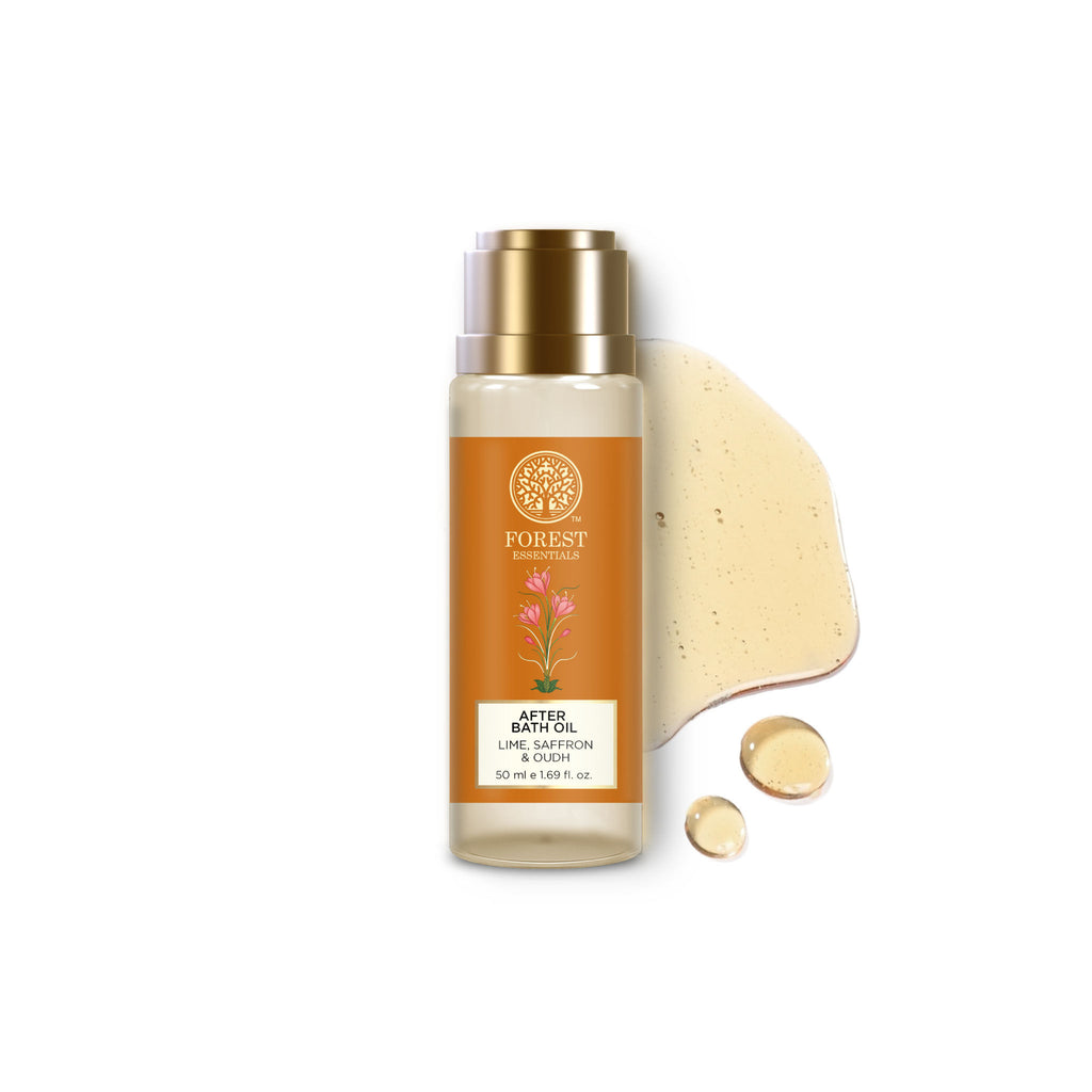 Lime Saffron & Oudh Natural After Bath Oil