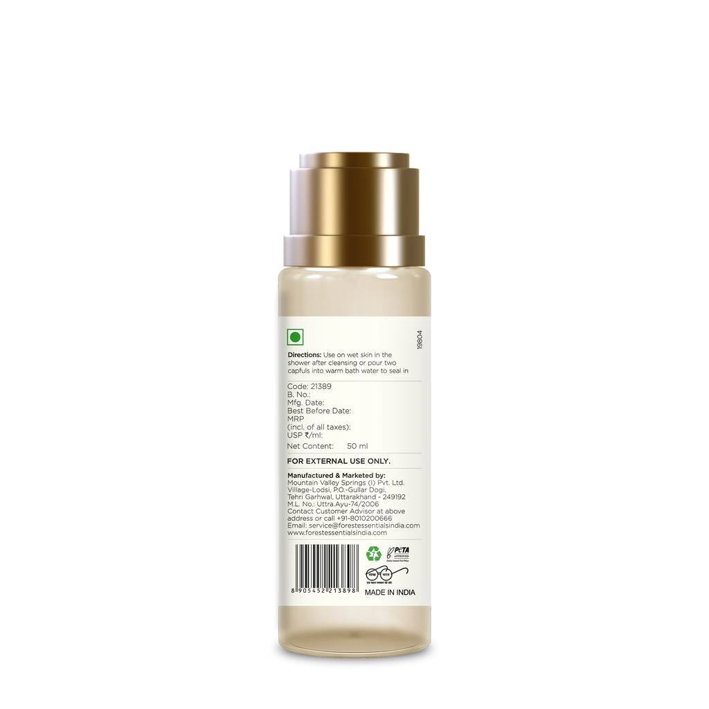 Lime Saffron & Oudh Natural After Bath Oil