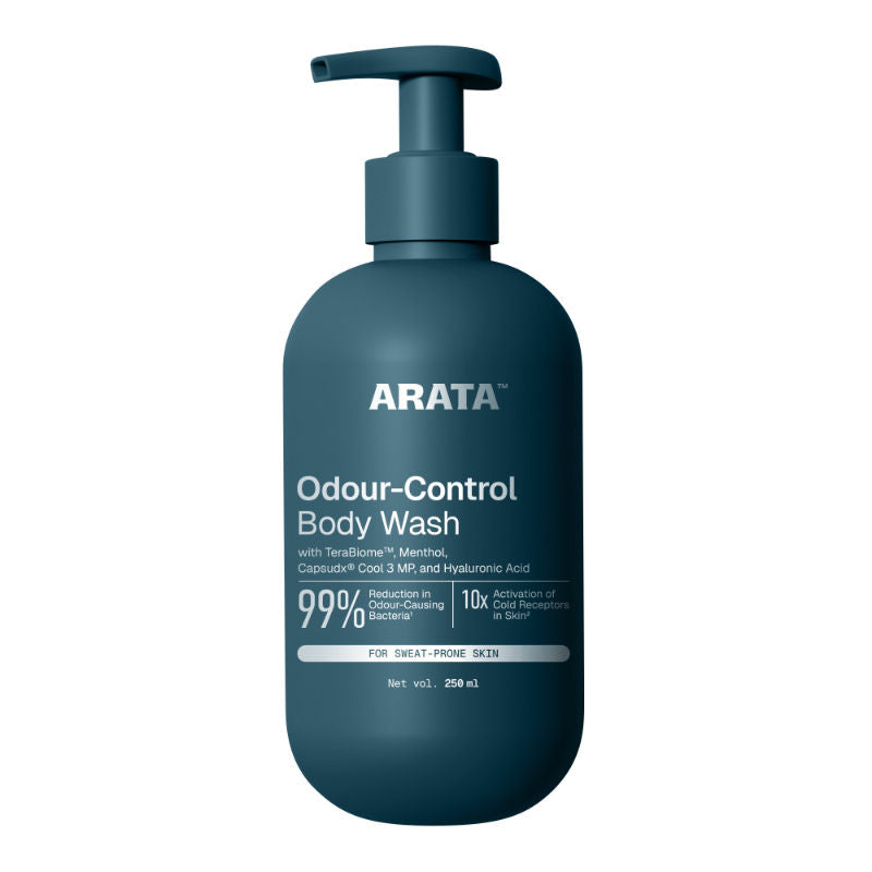 Cooling Exfoliating Body Wash with Menthol, Smooth & Hydrated Skin, Body Wash for Women & Men