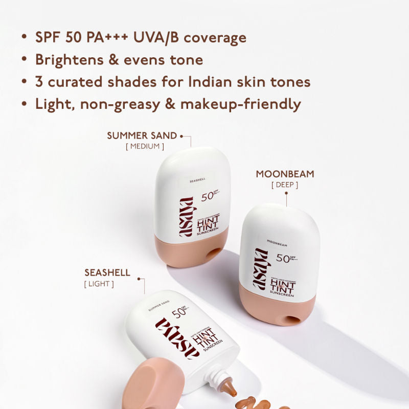 Mineral Tinted Sunscreen SPF 50++++ Niacinamide Matte Finish Light Coverage