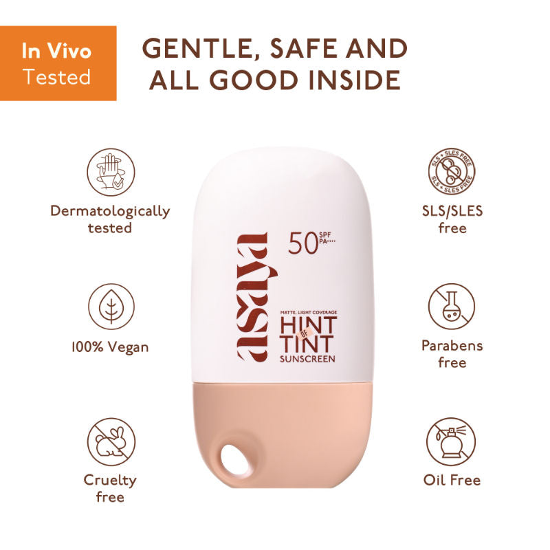 Mineral Tinted Sunscreen SPF 50++++ Niacinamide Matte Finish Light Coverage