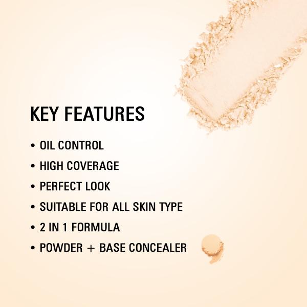 Perfect Look 2 In 1 Formula Oil Control Powder