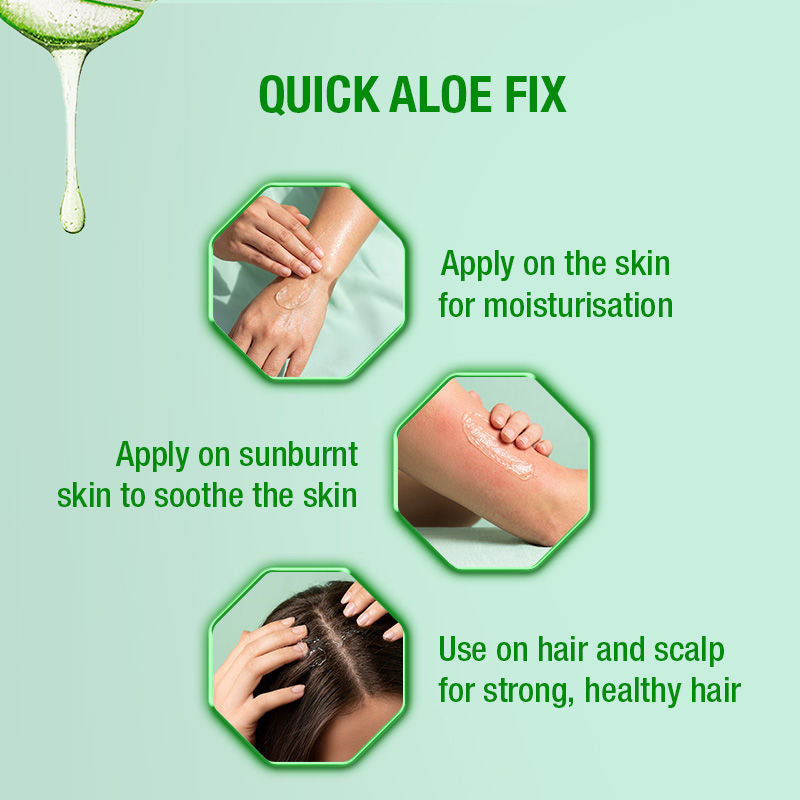 Skin Science 99% Pure Aloe Vera Gel for Face, Skin and Hair for Both Men and Women