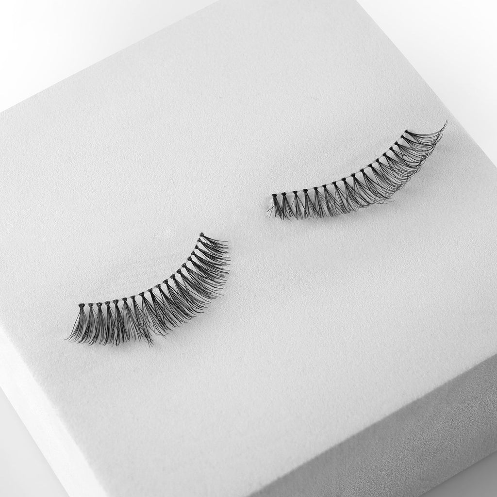 Tapered Lash 52 - Handmade Natural Looking, Reusable up to 12x, Seamlessly Blends with Lashes