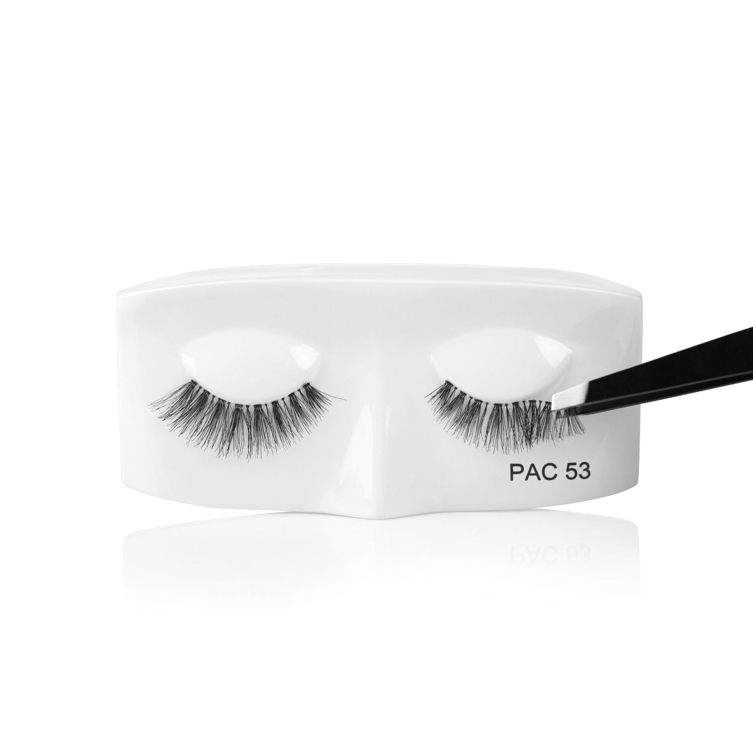Tapered Lash 53 - Handmade Natural Looking, Reusable up to 12x, Seamlessly Blends with Lashes