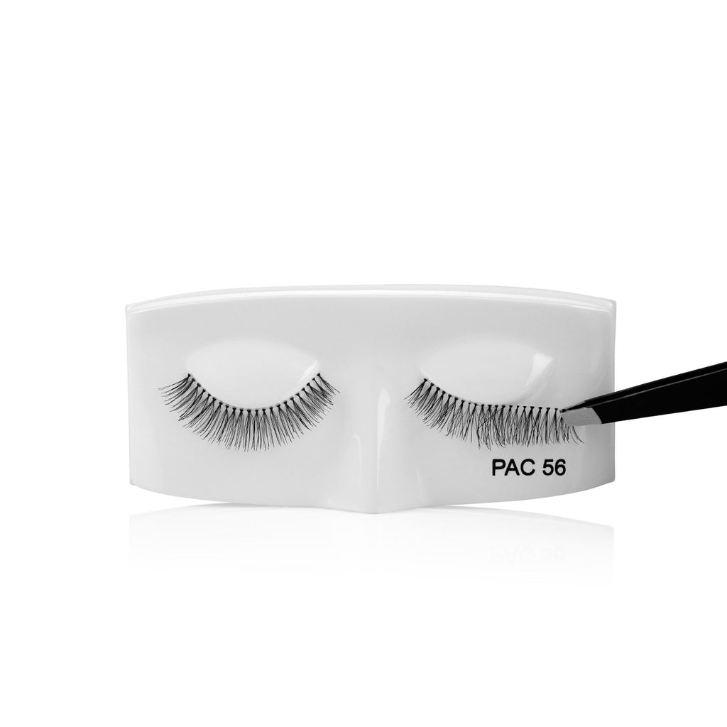 Tapered Lash 56 - Handmade Natural Looking, Reusable up to 12x, Seamlessly Blends with Lashes