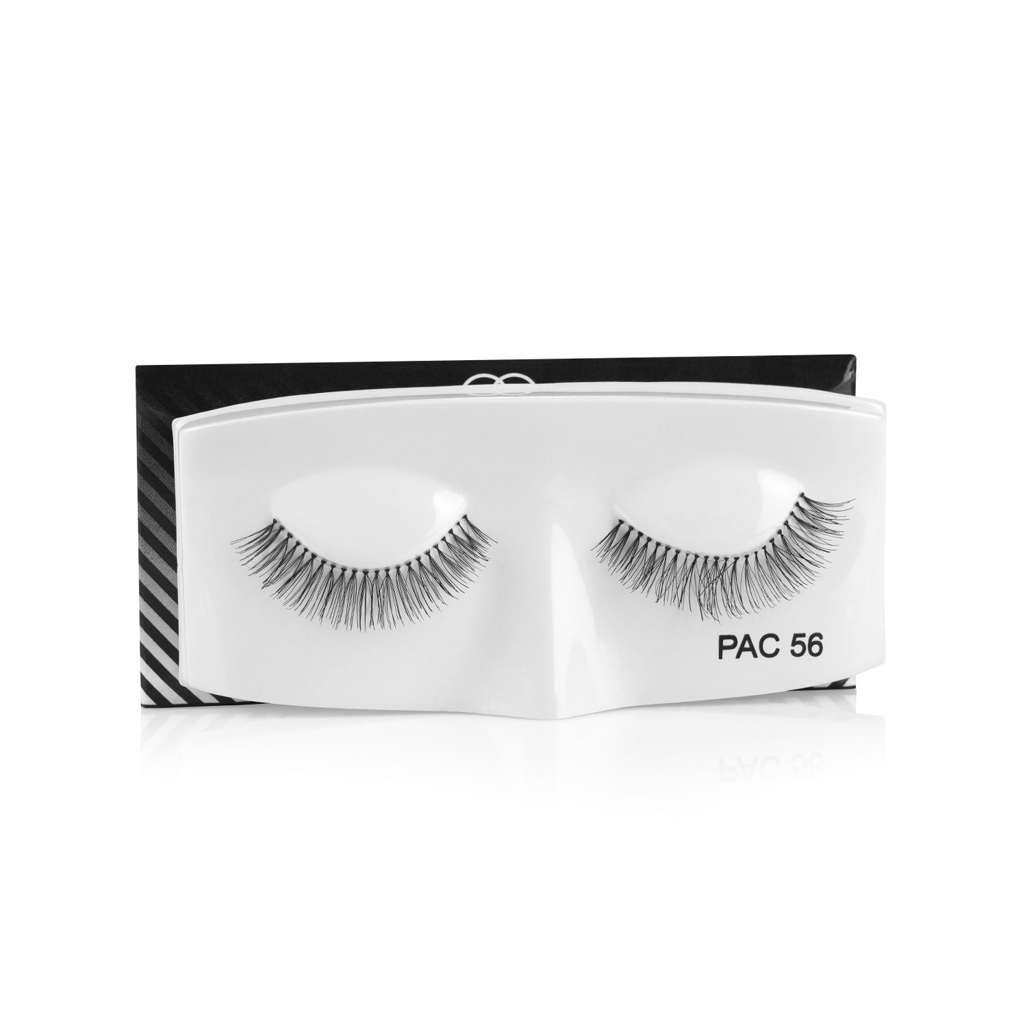 Tapered Lash 56 - Handmade Natural Looking, Reusable up to 12x, Seamlessly Blends with Lashes