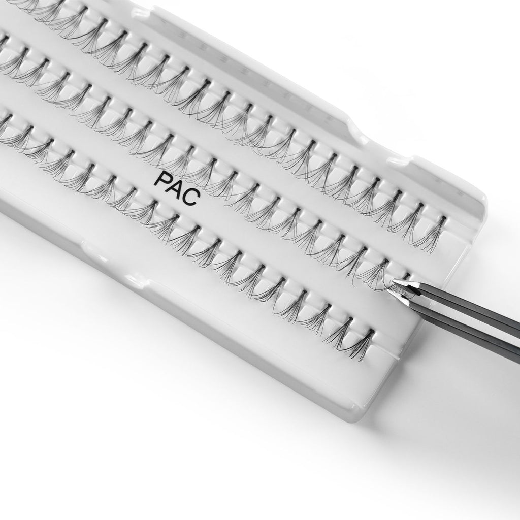 Flare Lash FL1 - Natural Cluster Lashes with Short, Long & Thick Strands for Versatile Looks