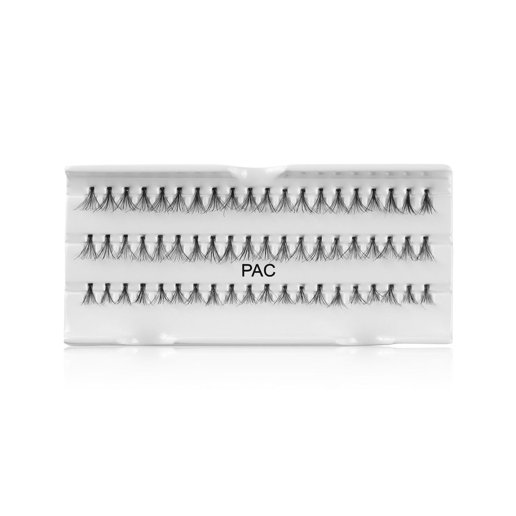 Flare Lash FL2 - Natural Cluster Lashes with Short, Long & Thick Strands for Versatile Looks