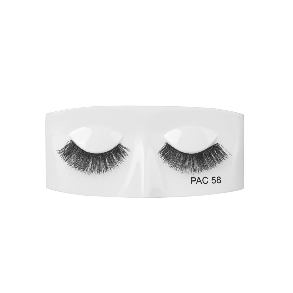 Tapered Lash 58 - Handmade Natural Looking, Reusable up to 12x, Seamlessly Blends with Lashes