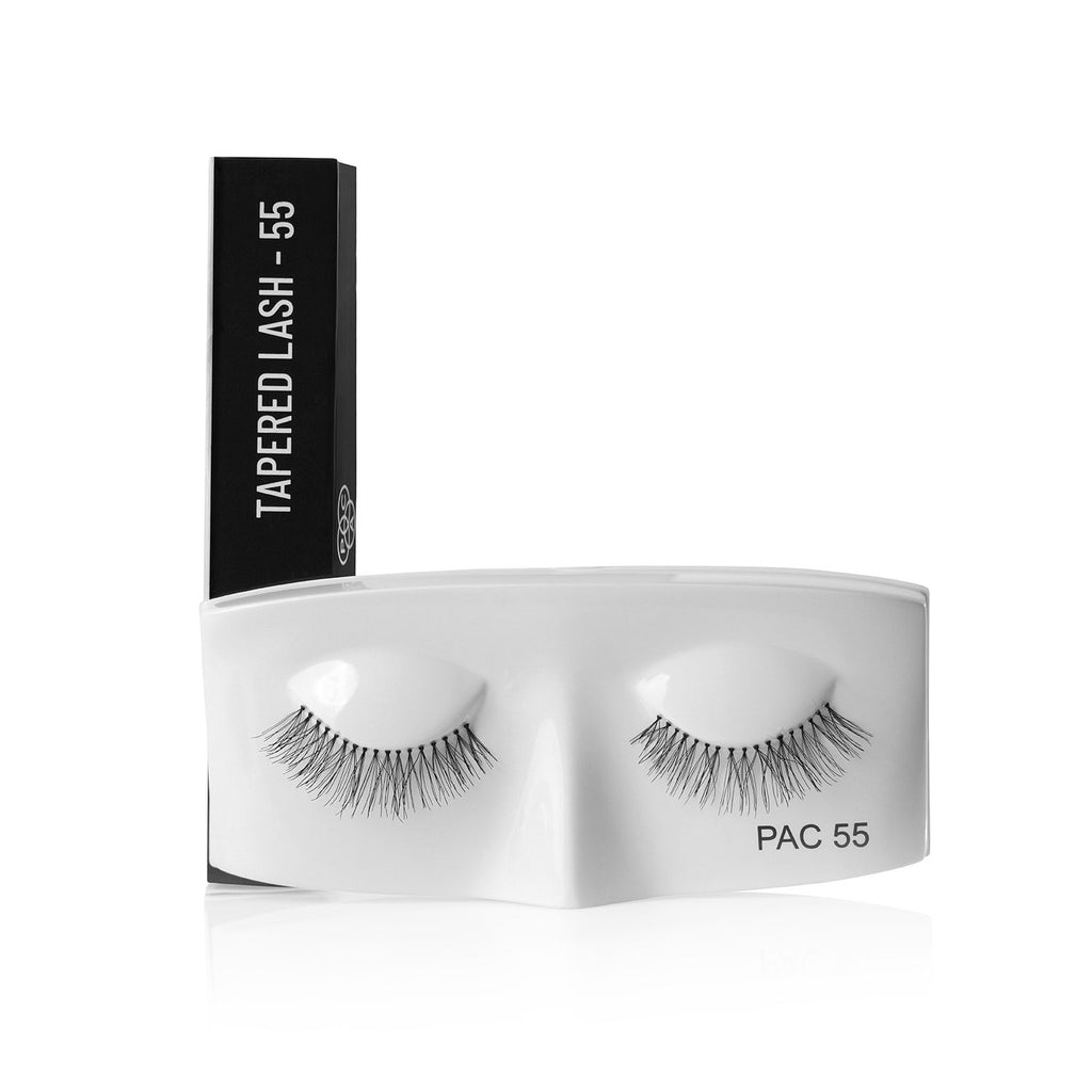 Tapered Lash 55 - Handmade Natural Looking, Reusable up to 12x, Seamlessly Blends with Lashes