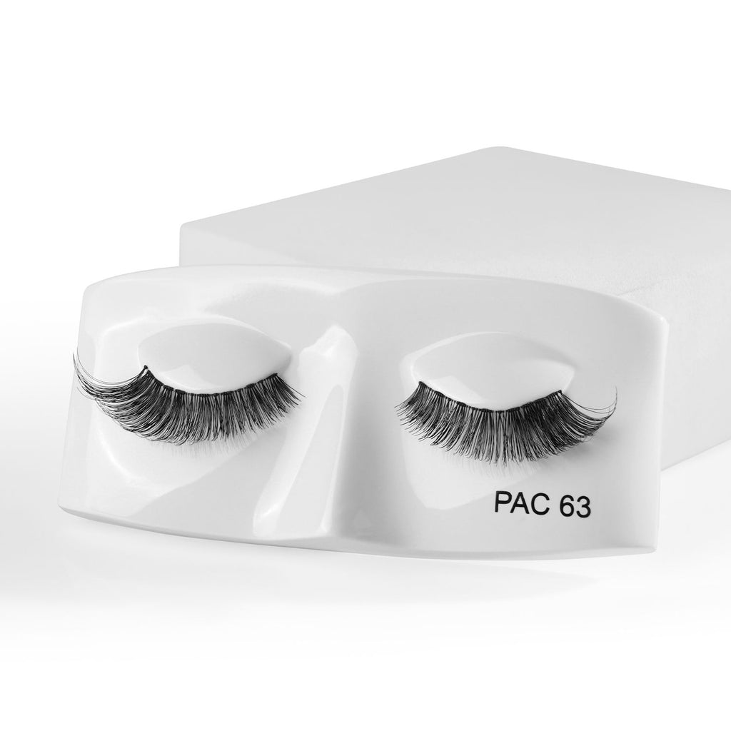 Tapered Lash 63 - Handmade Natural Looking, Reusable up to 12x, Seamlessly Blends with Lashes