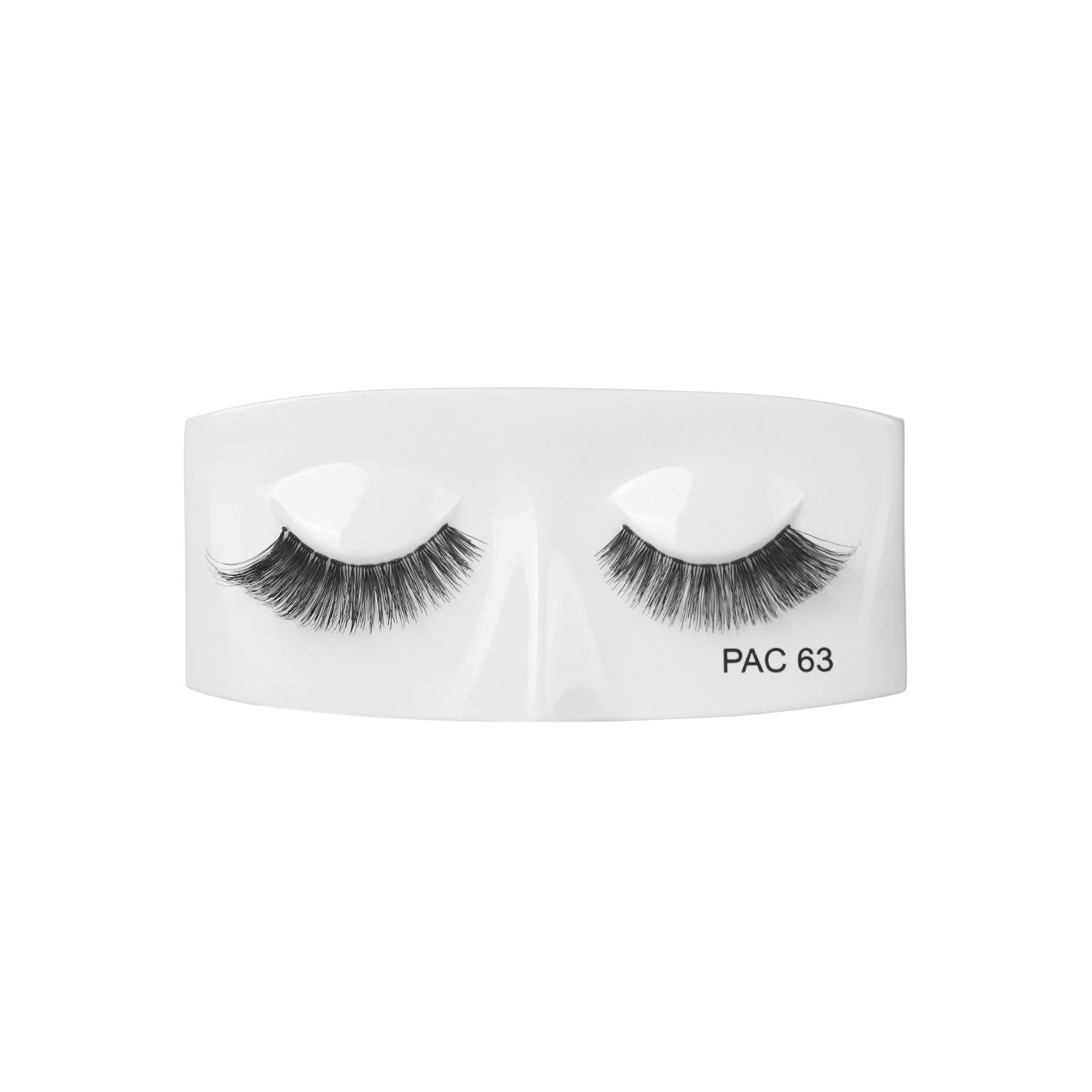 Tapered Lash 63 - Handmade Natural Looking, Reusable up to 12x, Seamlessly Blends with Lashes
