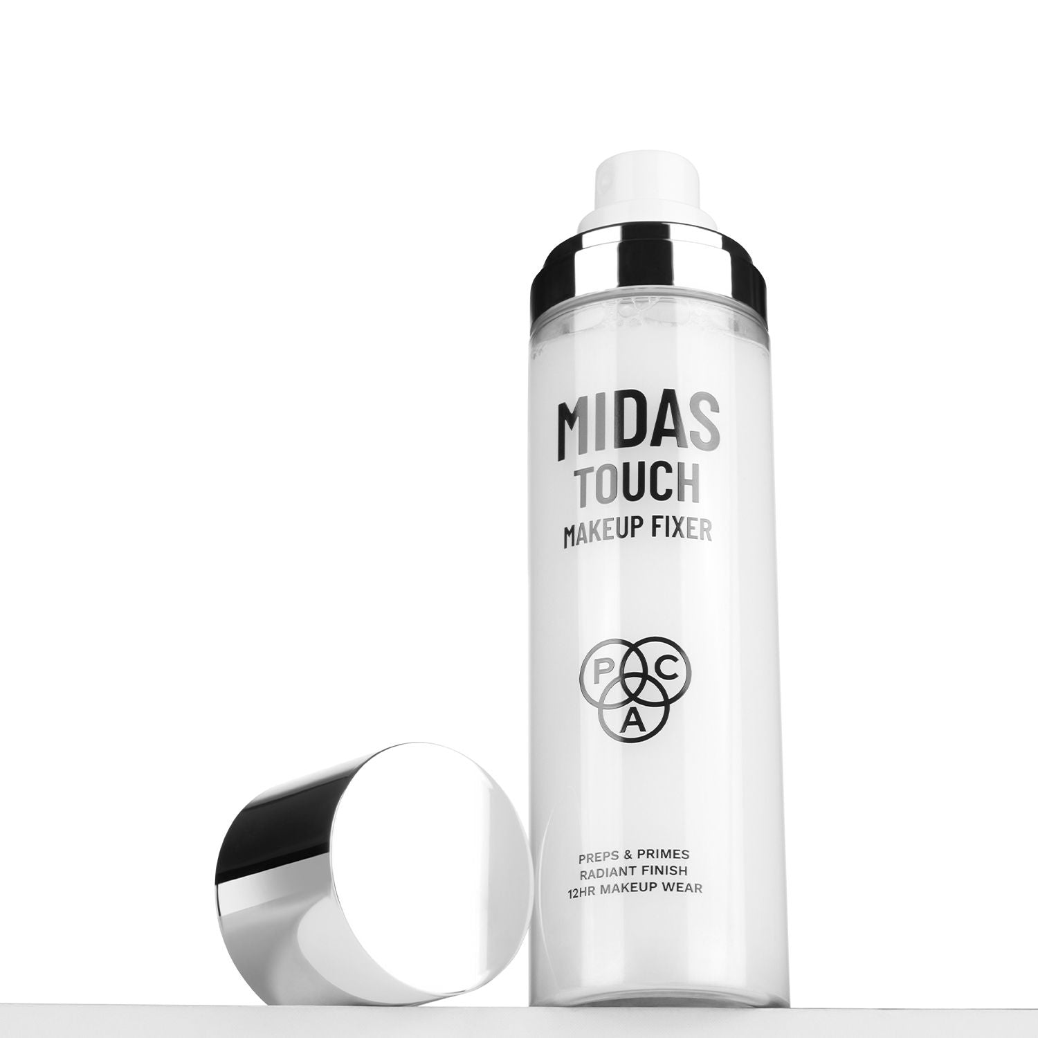 Midas Touch Makeup Fixer - Glow Setting Spray, Non - Sticky, Infused With Pearlescent Particles