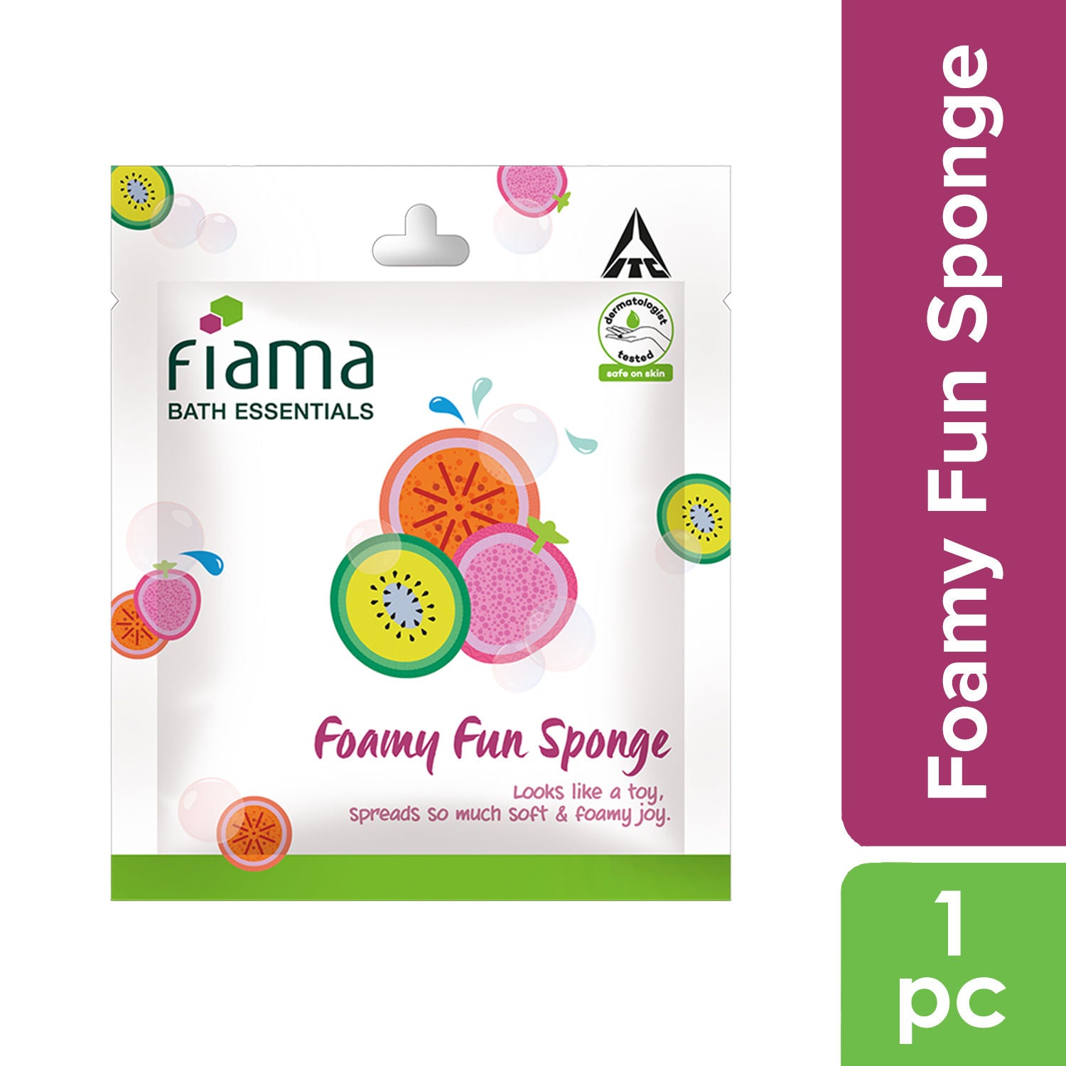 Bath Essentials Foamy Fun Sponge