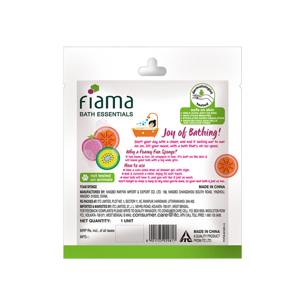 Bath Essentials Foamy Fun Sponge