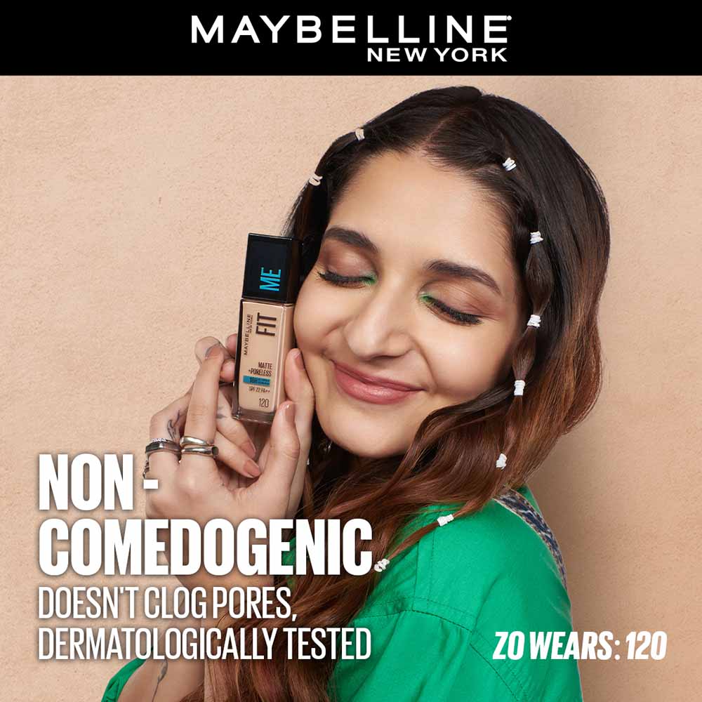 Fit Me Matte+Poreless 16H Oil Control Foundation with SPF 22 - 115 Ivory