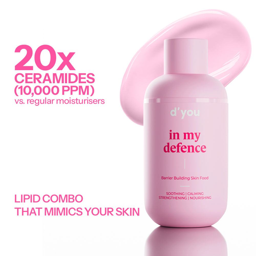 In My Defence Barrier-Building Moisturiser With 20x More Ceramides (Lightweight & Non-Greasy)