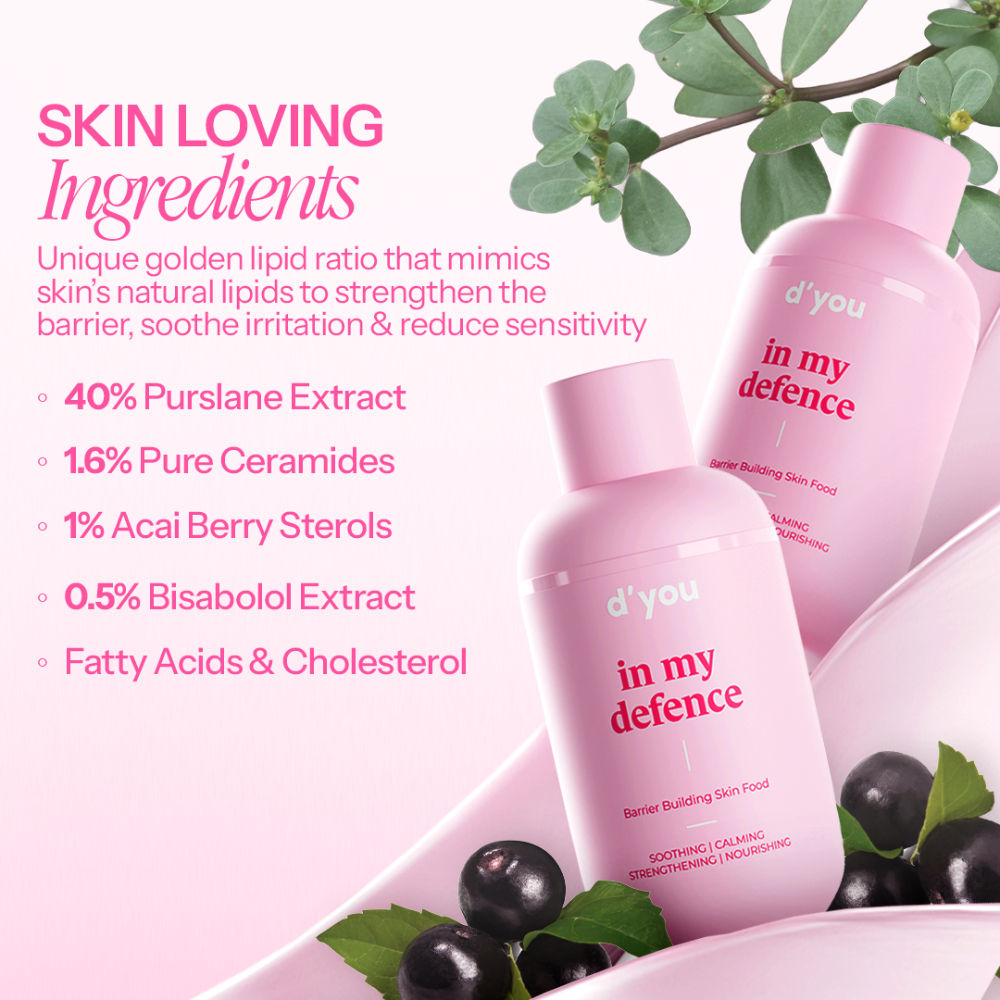 In My Defence Barrier-Building Moisturiser With 20x More Ceramides (Lightweight & Non-Greasy)