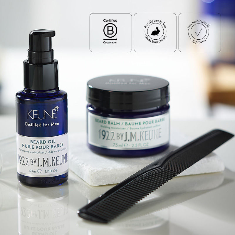 1922 By J.M. Keune Beard Oil