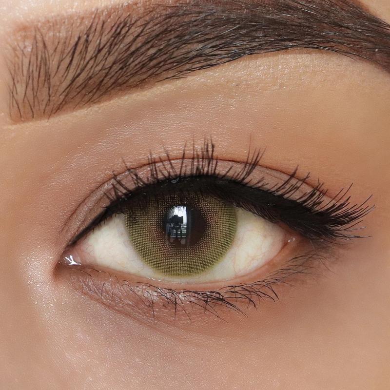 Russian Velvet Monthly Coloured Contact Lenses - Green (0.00)