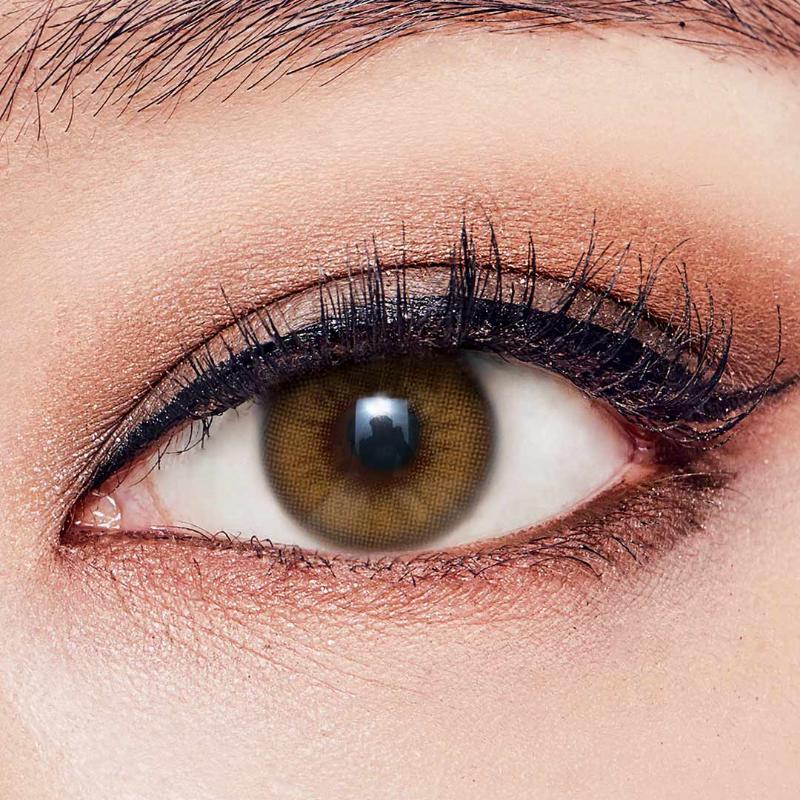 Scandi Monthly Coloured Contact Lenses - Hazel (0.00)