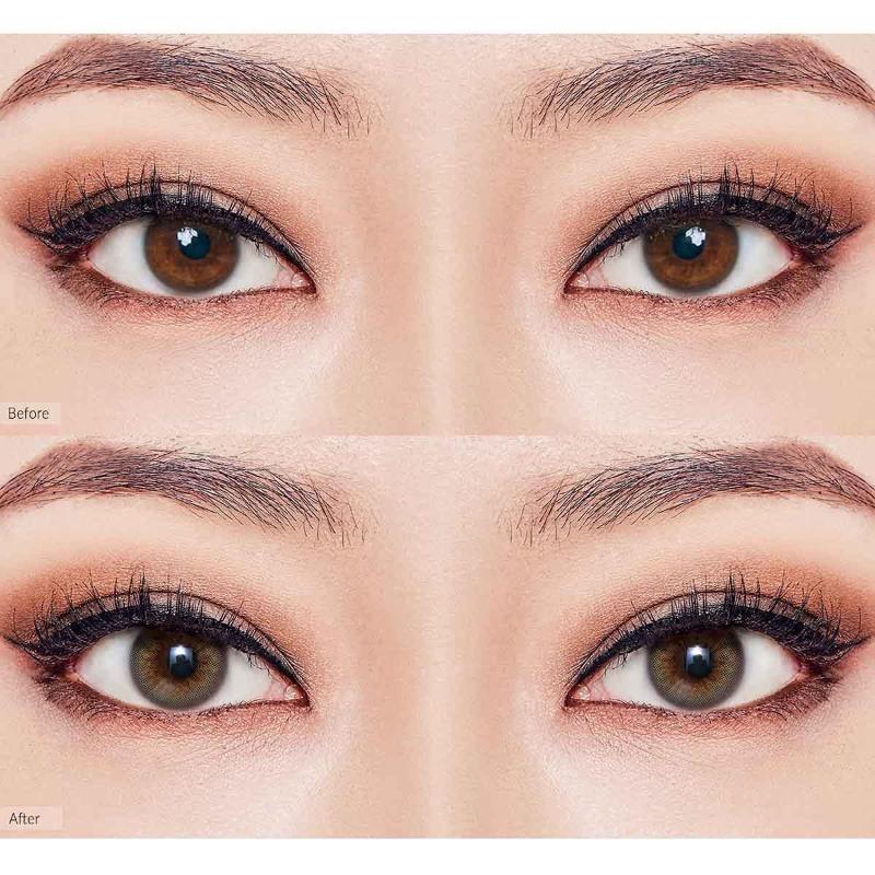 Monthly Color Contact Lens - Scandi Grey (0.00 Plano)