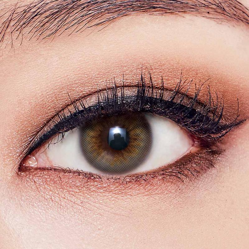 Monthly Color Contact Lens - Scandi Grey (0.00 Plano)