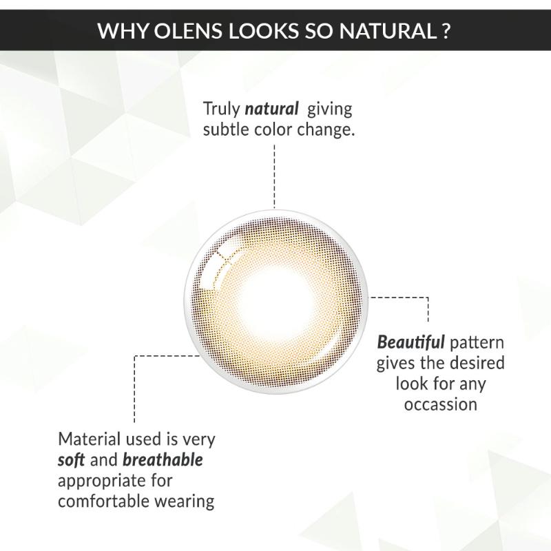 Daily Color Contact Lens - Ending Brown (0.00 Plano)