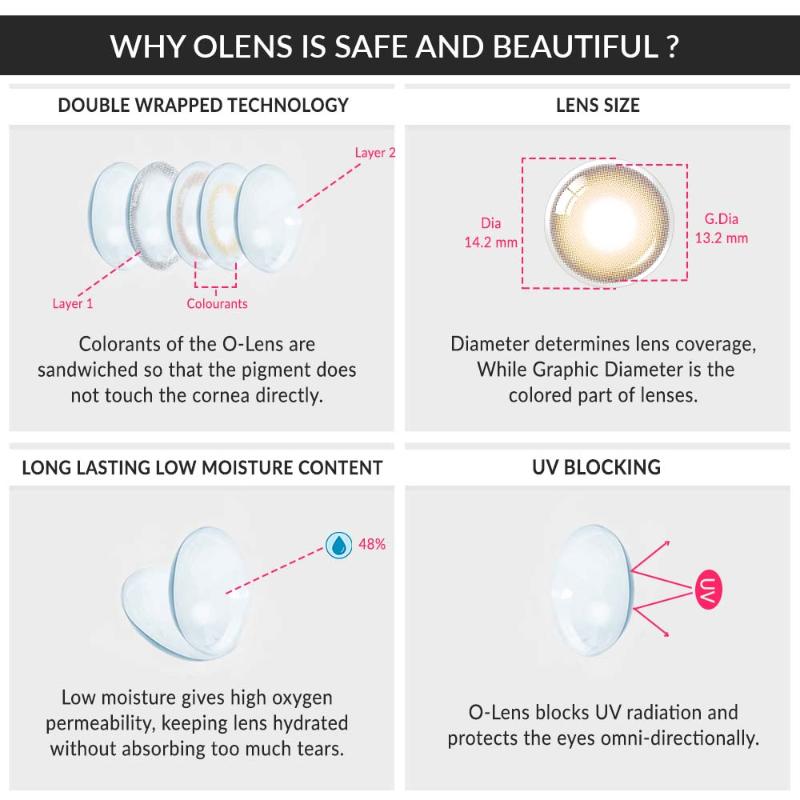 Daily Color Contact Lens - Ending Brown (0.00 Plano)