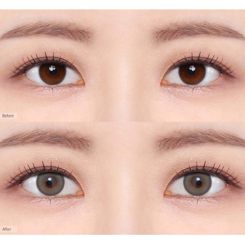 Daily Color Contact Lens - Ending Grey (0.00 Plano)