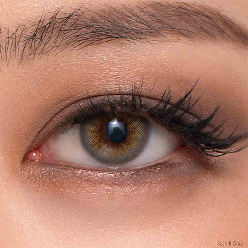 Daily Color Contact Lens - Scandi Grey (0.00 Plano)