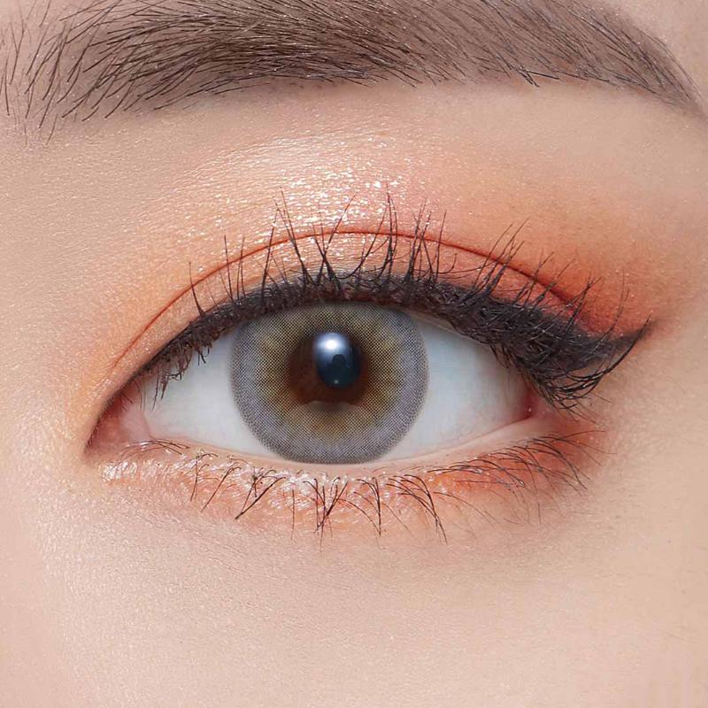 Daily Pair Color Contact Lens Pack 1 - Russian Smoky Grey (0.00 Plano)
