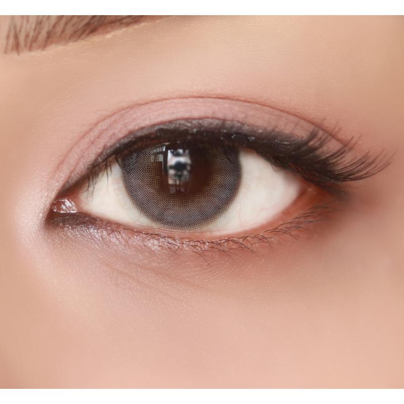 Daily Pair Color Contact Lens Pack 1 - French Shine Grey (0.00 Plano)