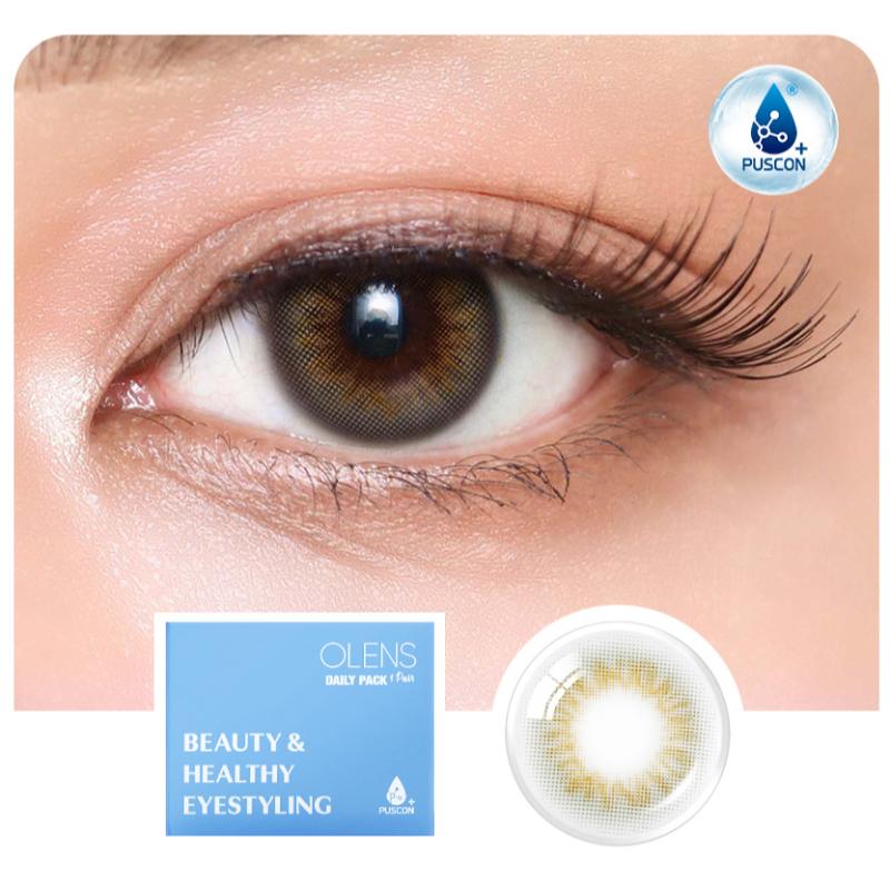 Daily Pair Color Contact Lens Pack 1 - Scandi Grey (0.00 Plano)
