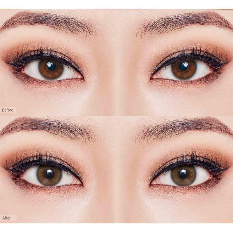 Daily Pair Color Contact Lens Pack 1 - Scandi Olive (0.00 Plano)