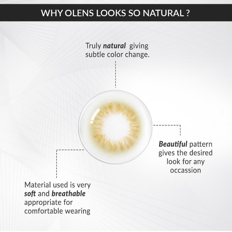 Daily Pair Color Contact Lens Pack 1 - Scandi Olive (0.00 Plano)