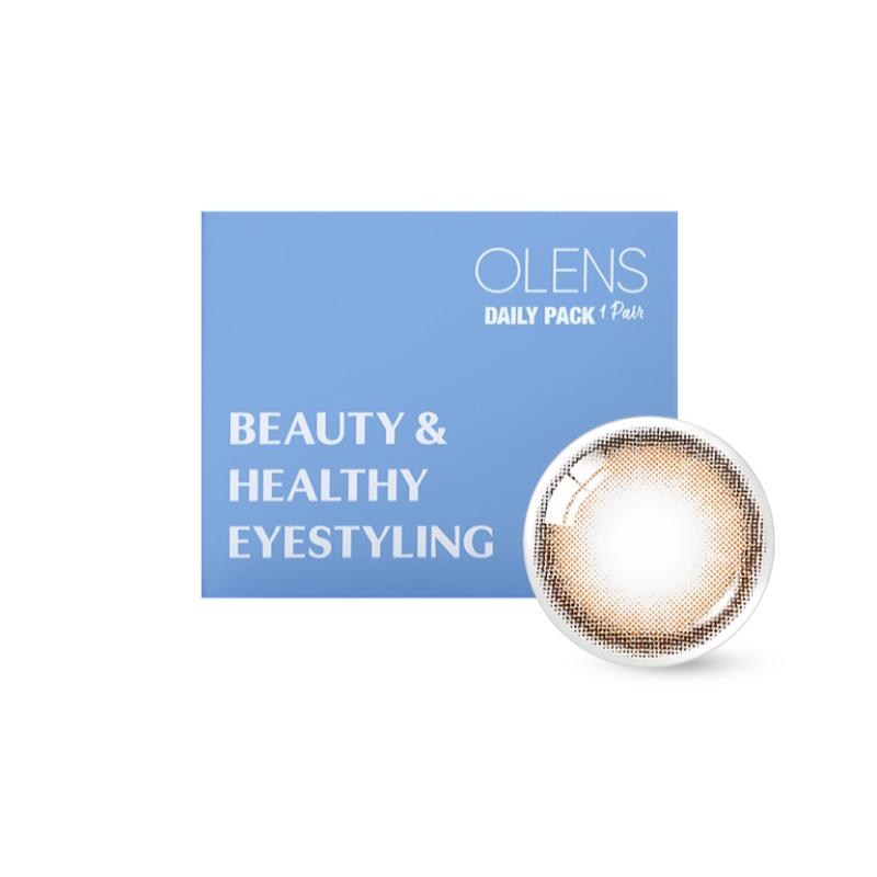Daily Pair Color Contact Lens Pack 1 - Viviring Brown (0.00 Plano)