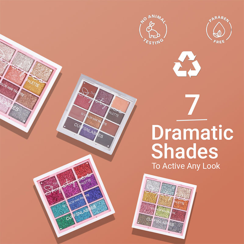 X The Shystyles Palette 12 Color Mini Palette