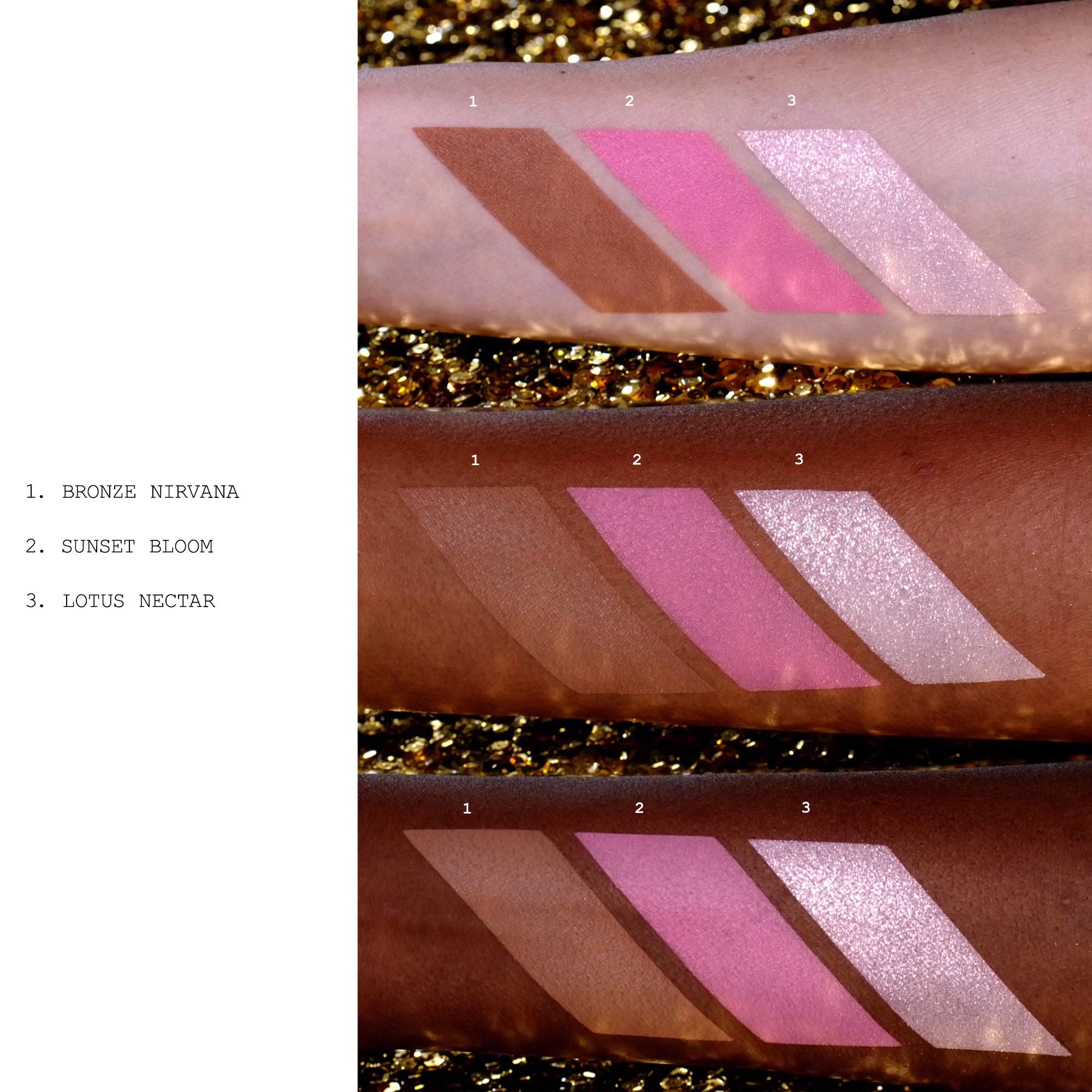 Divine Blush + Bronze + Glow Trio
