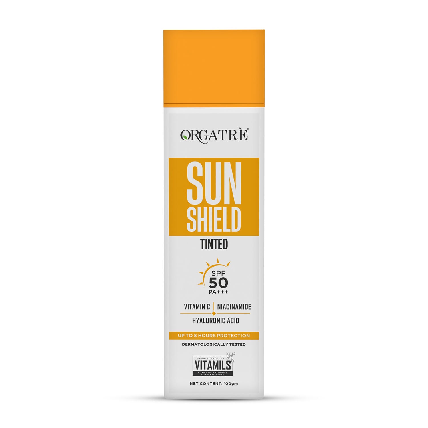 Tinted Sunscreen SPF 50 PA+++ Niacinamide & Hyaluronic - Broad Spectrum UV A/B Protection