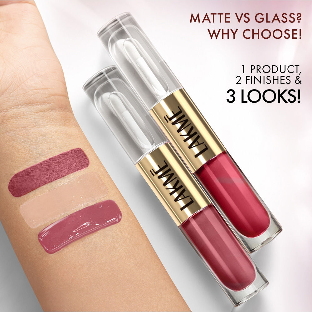 9 To 5 Matte To Glass Liquid Lip