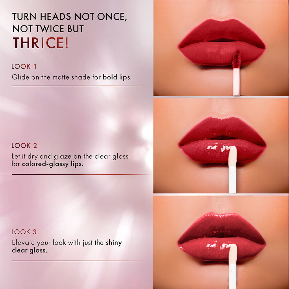 9 To 5 Matte To Glass Liquid Lip