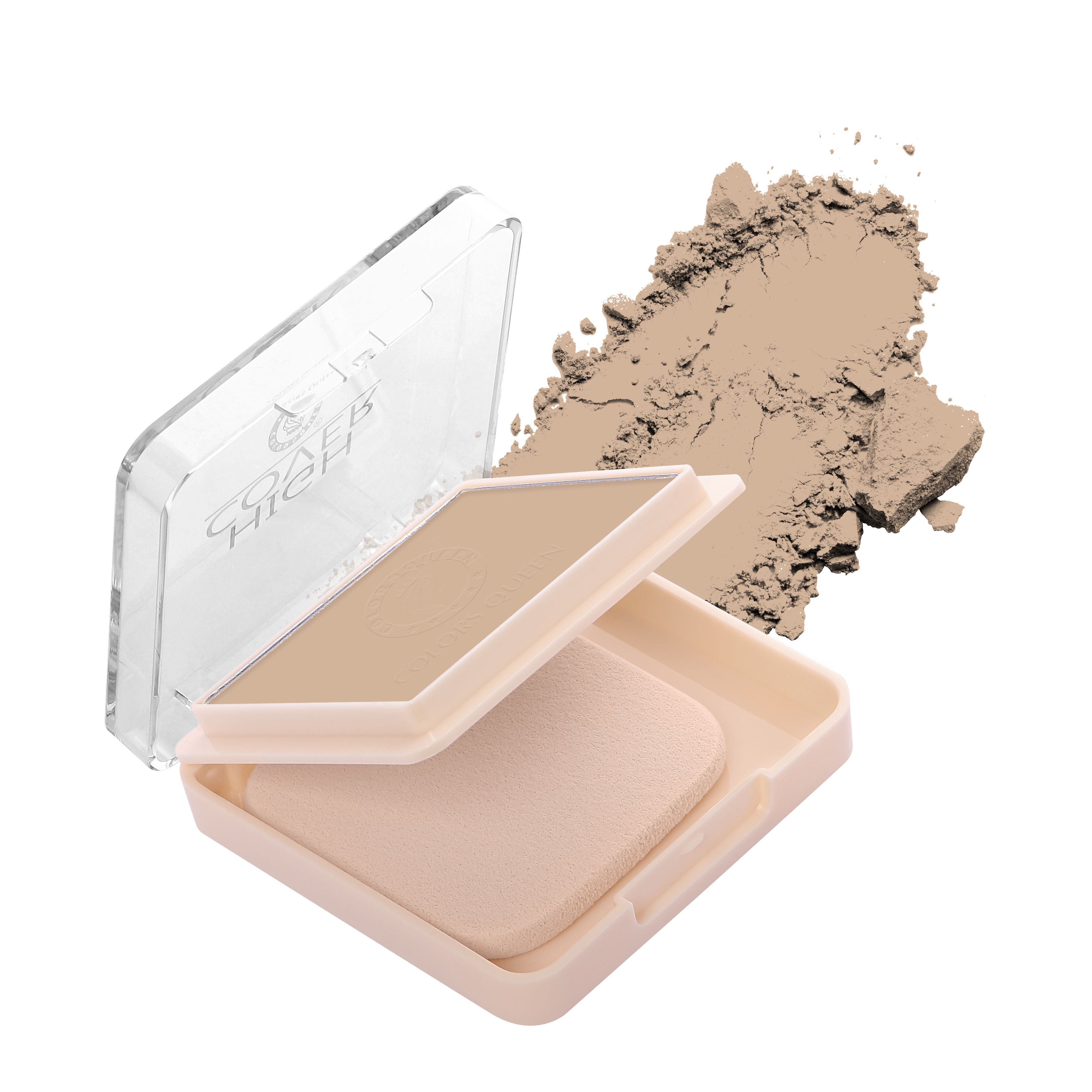 High Cover Compact Powder - Sun Beige
