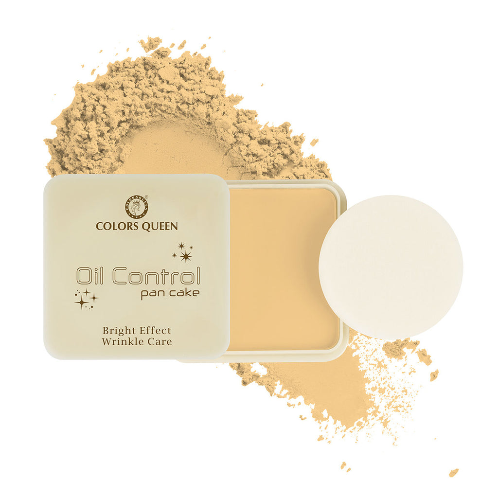 Oil Control Pan Cake Compact Powder - Natural