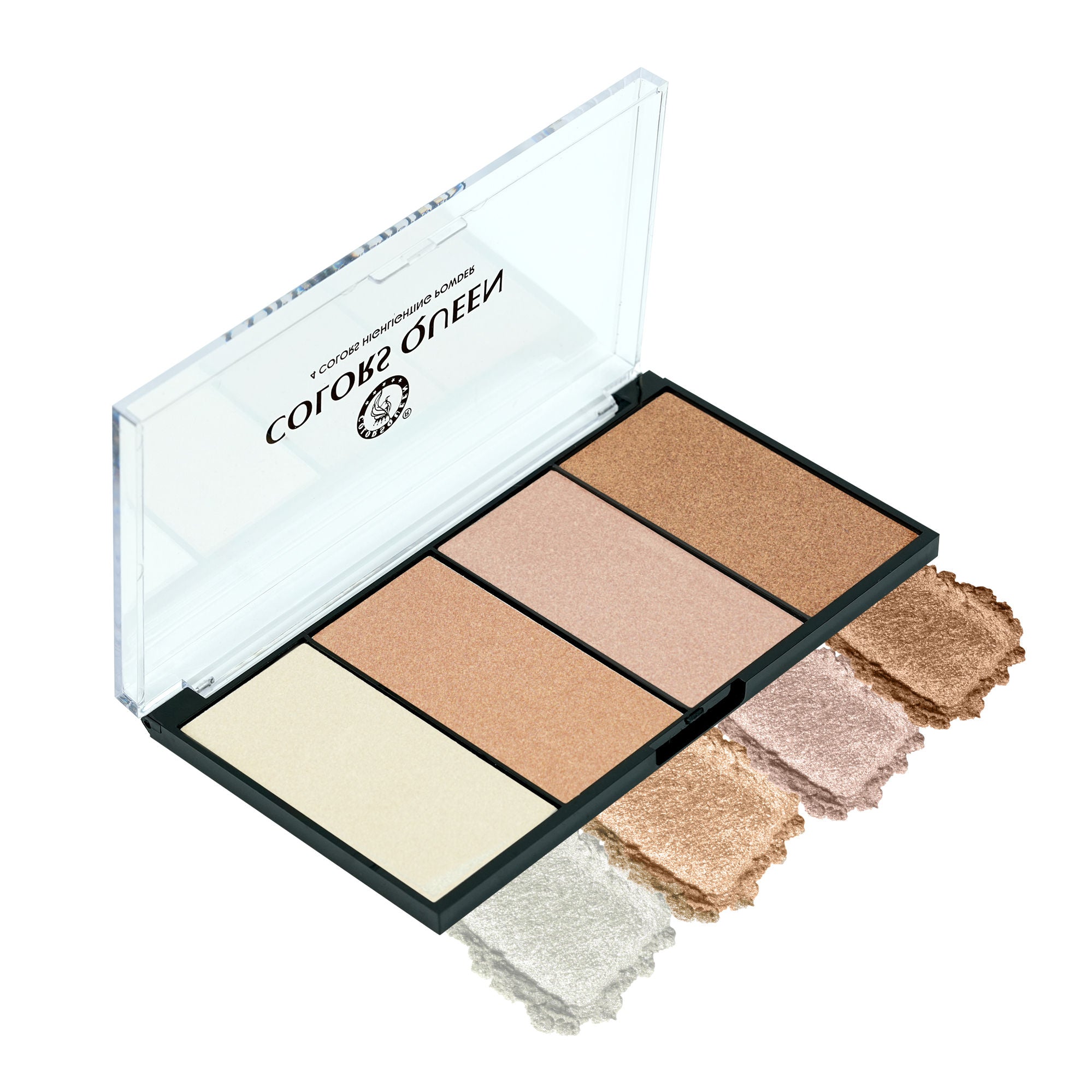 Four Colors Highlighting Powder