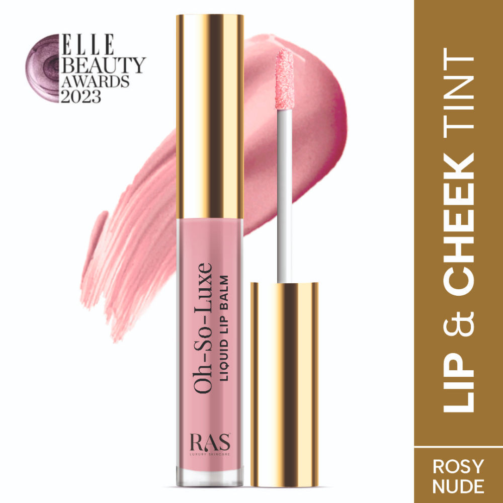 Oh So Luxe Lip & Cheek Tint Balm with Vitamin E, Shea Butter - Rosy Nude