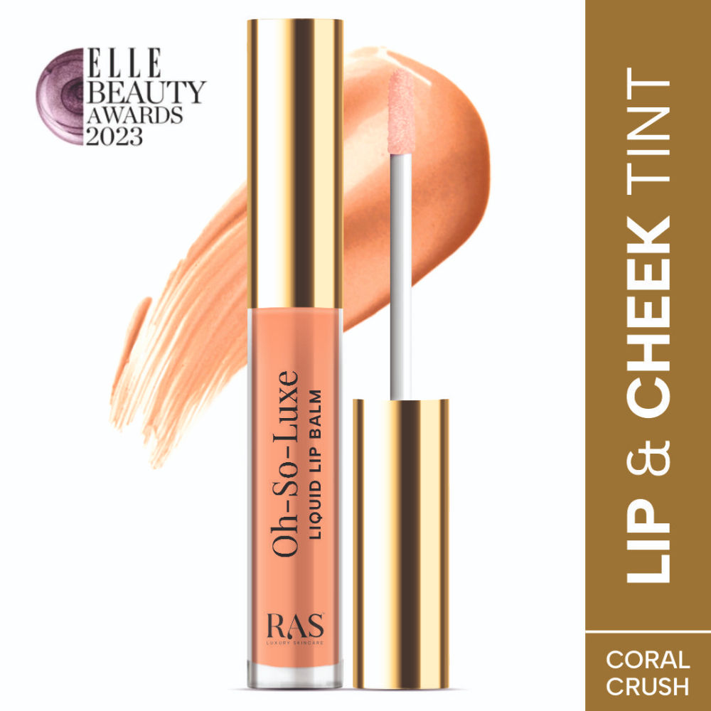 Oh So Luxe Lip & Cheek Tint Balm with Vitamin E, Shea Butter - Coral Crush